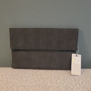 Urban Expressions Charcoal Foldover Clutch
